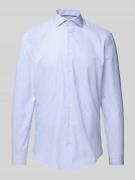 Slim fit zakelijk overhemd met knoopsluiting
