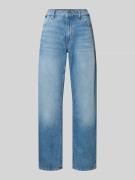 Straight leg jeans met labeldetail, model 'DAELYA'