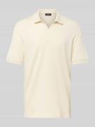Regular fit poloshirt met V-hals, model 'Bolo'