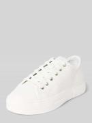Lage sneakers met siernaden