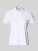 Poloshirt met motiefstitching