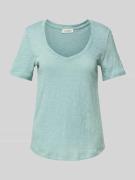 Regular fit T-shirt van puur katoen