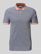 Regular fit poloshirt met labelstitching, model 'PAULOS'