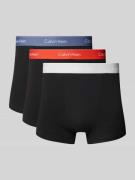 Boxershort met band met label in een set van 3 stuks