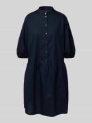 Knielange overhemdjurk met knoopsluiting