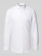 Super slim fit zakelijk overhemd met knoopsluiting