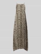 Midi-jurk met spaghettibandjes, model 'Loquat'