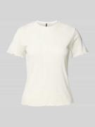 Regular fit T-shirt van katoenmix, model 'FIA'