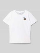 Regular fit T-shirt met SMILEYWORLD®-print