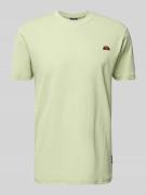 T-shirt met labeldetail