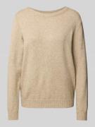 Gebreide pullover met ronde hals, model 'Viril'