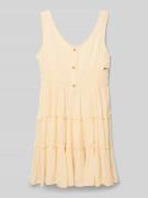 Jurk van pure viscose, model 'GAUZE'