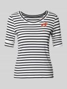 T-shirt met ronde hals