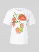 T-shirt met ronde hals