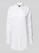 Slim fit overhemdblouse met manchetten, model 'Belini'