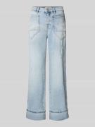 Loose fit jeans in used-look model 'Roberta'