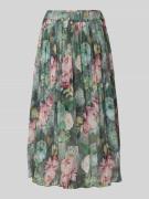 Midirok met plissévouwen