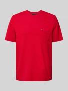 Regular fit T-shirt van puur katoen