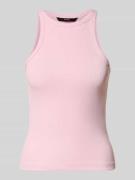 Regular fit tanktop van katoenmix, model 'CHLOE'