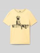 T-shirt met motiefprint