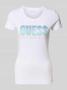 T-shirt met ronde hals