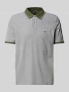 Poloshirt met labelstitching