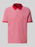 Poloshirt met labelstitching