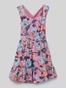 Jurk met elastische tailleband