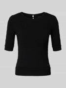 Gebreide pullover met ribboorden, model 'Fhoenix'