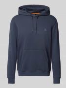 Hoodie met labeldetail, model 'Wetalk'