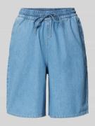 Relaxed fit korte jeans van puur katoen