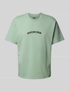 T-shirt met labelprint