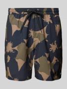 Zwembroek met klepzak aan de achterkant, model 'SURFSILK'