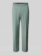 Regular fit pantalon met persplooien, model 'Tenuta'