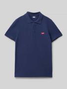 Poloshirt met labelstitching, model 'BATWING'