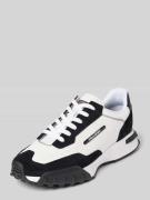 Sneakers van een mix van leer en textiel, model 'PS 275'