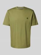 T-shirt met labeldetail, model 'Taut'