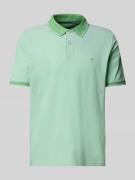 Poloshirt met labelstitching