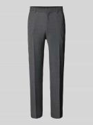 Pantalon met persplooien, model 'Leon'