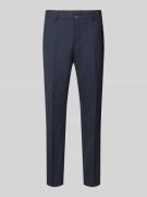 Slim fit pantalon met wol, model 'NEIL'