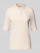 Poloshirt met korte knoopsluiting
