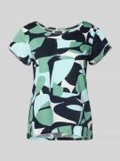 Regular fit T-shirt van puur katoen