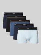Boxershort met elastische band met logo in een set van 3 stuks