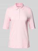 Poloshirt met korte knoopsluiting