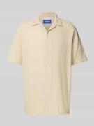 Relaxed fit vrijetijdsoverhemd met platte kraag