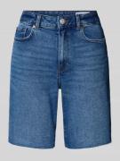 Regular fit korte jeans van katoenmix, model 'CLEO'