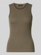 Tanktop met ribboorden, model 'Ilesso'