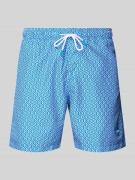 Regular fit zwembroek met labelpatch, model 'Mike'