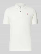 Regular fit poloshirt met logostitching