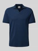 Regular fit poloshirt met V-hals, model 'CHARLES'